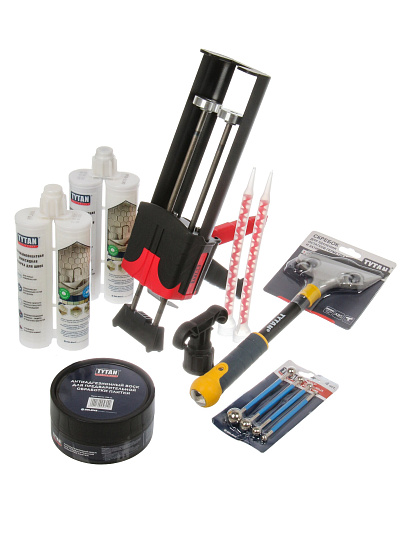Набор профи,затирка для швов двухкомпонент,эпоксид.+инструменты,11068