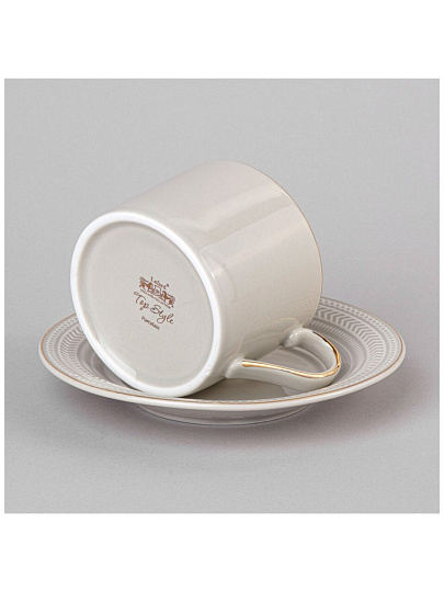 Чайная пара фарфор, 2 предмета, на 1 персону, 250 мл, Lefard, Top style, 42-543