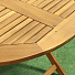 Стол дерево, Green Days, Комфорт, 100х100х72 см, круглый, столешница деревянная - фото 3