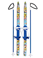 Лыжи для детей, 90 см, с палками, 90 см, универсальное крепление, в сетке, Быстрики, 6742-00 - фото 3