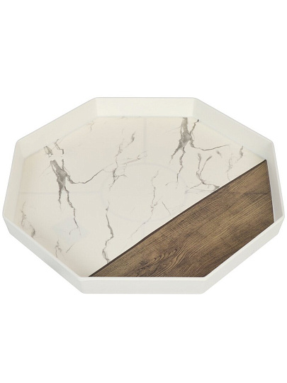 Поднос пластик, 40.5х40.5х3.9 см, Y6-10710