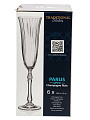 Бокал для шампанского, 190 мл, стекло, 6 шт, Bohemia, Parus Optic, БСС0425 - фото 6