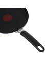 Блинница алюминий, 22 см, антипригарное покрытие, Tefal, Strength, 042 31 522, бакелитовая ручка - фото 3