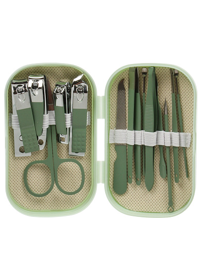 Набор маникюрный в футляре, 14 предметов, Y4-11546