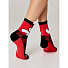 Носки для женщин, носки, хлопок, Conte, Elegant New year, 949, красные, р. 23-25, 21С-76СП - фото 2