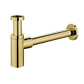 Сифон для мойки, 1&amp;quot; 1/4, без выпуска, золото, Frap, F82-3
