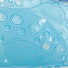 Коврик для ванной, антискользящий, 0.36х0.67 м, ПВХ, голубой, Ножки, Y294 - фото 2