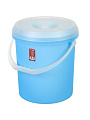 Ведро пластик, 20 л, с крышкой, в ассортименте, хозяйственное, Darel, 20120 - фото 4
