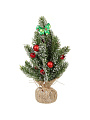 Елка новогодняя настольная, 35 см, ель, зеленая, хвоя литая, SYWB-032133 - фото 5