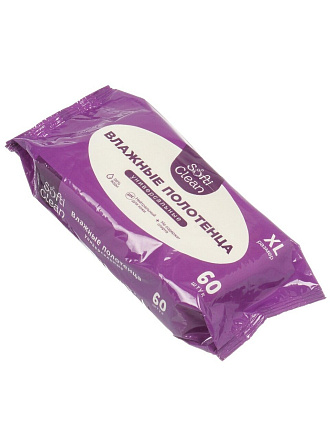 Полотенца влажные Softi Clean, Универсальные, 60 шт, 80865