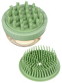 Щетка для вычесывания животных резиновая, круглая, 7.5Х6 см, Y4-11401 - фото 4