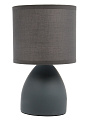 Светильник настольный E14, 40 Вт, серый, абажур серый, Rivoli, Nadine, 7042-501, керамика - фото 3