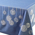 Скатерть тканевая, 110х150 см, Votex Шары, синий Ск-1115/5