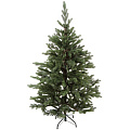 Елка новогодняя напольная, 120 см, Валенсия, ель, хвоя литая, 64120, ЕлкиТорг