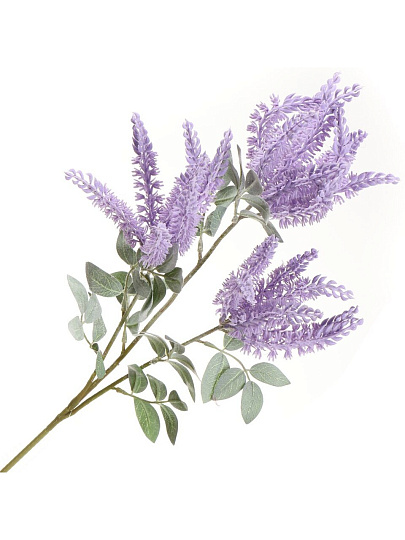 Цветок искусственный декоративный Лаванда, 85 см, Y4-3510