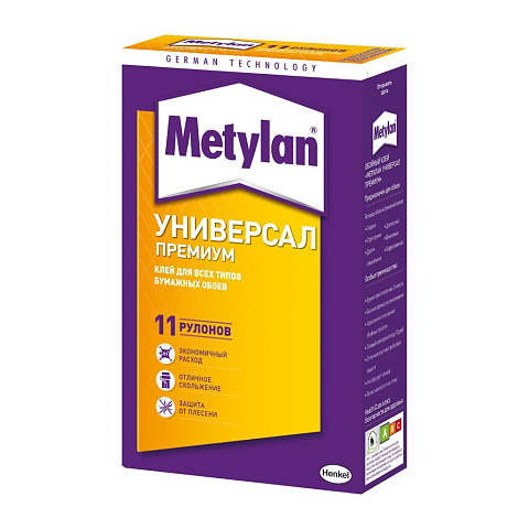 Клей для всех видов обоев, Metylan, 250 г, 586526