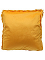 Подушка декоративная 40х40 см, TF 072 Y1v, 100% полиэстер, мех, желтая, Eclair, 29531 - фото 2