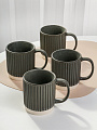 Набор кружек керамика, 4 шт, 450 мл, Фантом, Daniks, Y4-11304 - фото 3