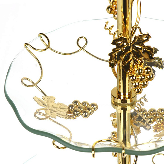 Ваза для конфет, 2 яруса, стекло, Mayer &amp; Boch, Ванесса-премиум, 26909