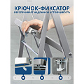 Стремянка 1 секция, 5 ступеней, металл, 1.52 м, 150 кг, WK6018D-5C - фото 21
