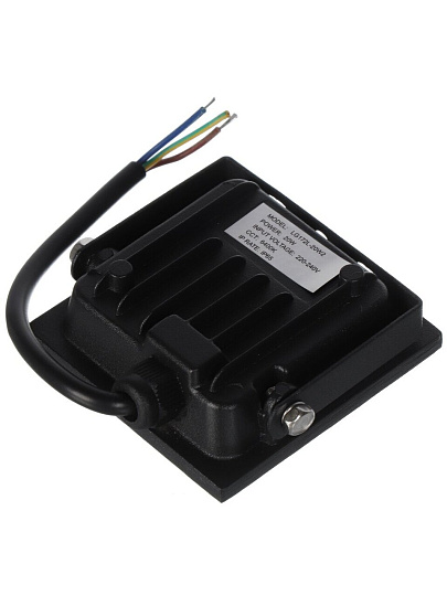 Прожектор светодиодный, Lofter, LG172L-20W2, 20 Вт, 6400 К, IP65, 1200 Лм, черный