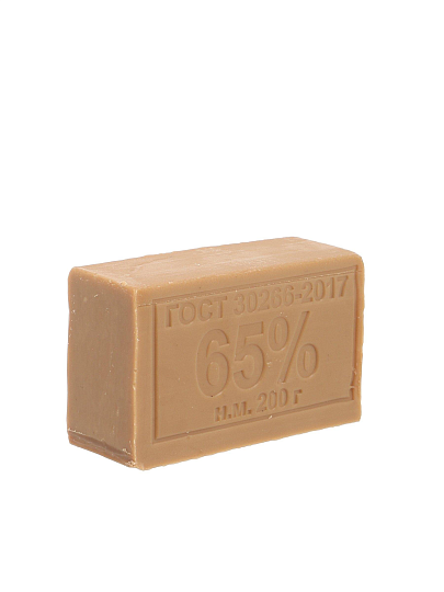 Мыло хозяйственное 65%, Меридиан, 200 г, ГОСТ