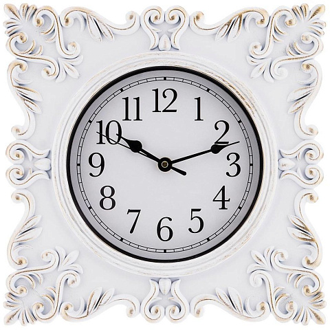 Часы настенные кварцевые "royal house" цвет"антик 30х30 см, 220-335