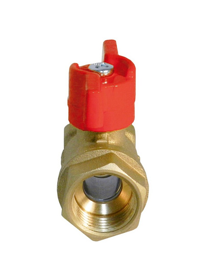 Кран для воды, 3/4", г-г, ручка-бабочка, БАЗ