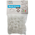 Крестики для плитки 50 шт, краб, Milti Cross, Profi Level Master, 00-00001430