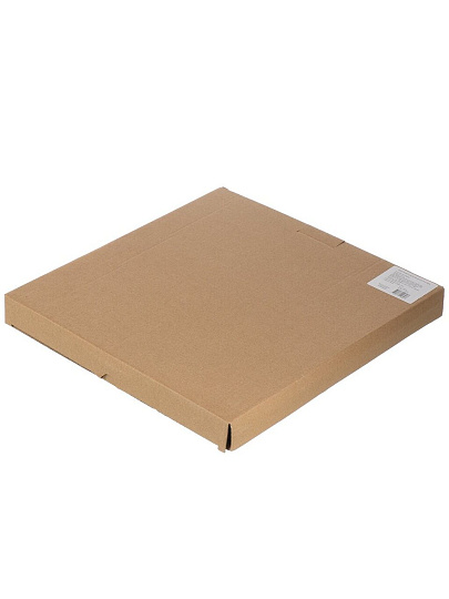 Тарелка десертная, стекло, 26.5x2 см, отвод золотом, круглая, Алмаз, Daniks, B150097/Y4-9201