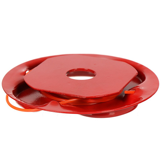 Катушка для триммера под гайку универсальная, Трион, Метеор, металлическая, в ассортименте