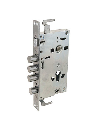 Замок врезной Стандарт, ЗВ1-08A-B СТ, 9 329, без ручки, цилиндровый, для китайских дверей, хром