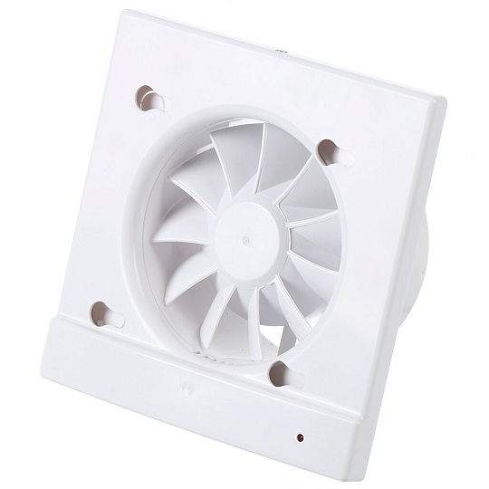 Вентилятор вытяжной настенный, Luna, установочный диаметр 100 мм, 13 Вт, 105 м³/ч, белый, Серия INSIDE, LUNA INSIDE 100
