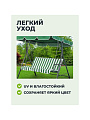 Качели садовые 3-местные, 170х110х153 см, 210 кг, C060037, металл - фото 5