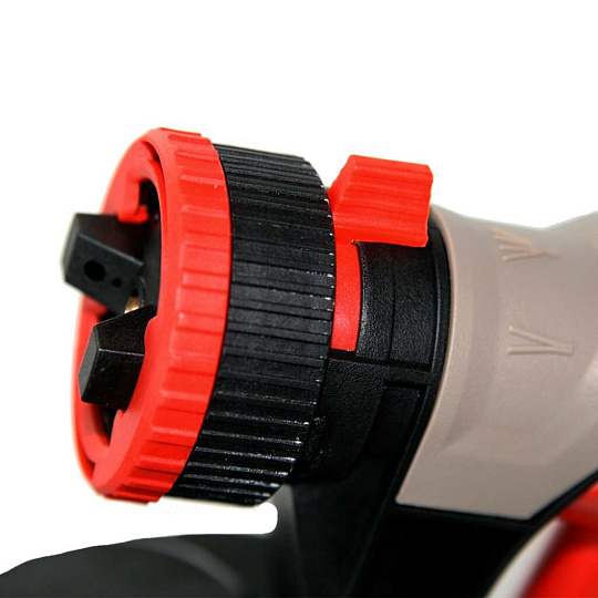 Краскопульт электрический, Crown, CT31013, 0.4 кВт, 0.9 л/мин, 0.8 л, 30 DIN/сек, с нижним бачком, 2.5 мм