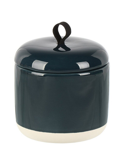 Диспенсер для ватных дисков, 10.1х10, керамика, Лазурь, BCE0698EA-CT