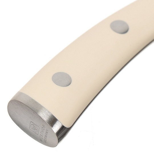 Нож кухонный Wuesthof, Ikon Cream White, разделочный, кованая сталь, 16 см, рукоятка пластик, 4506-0/16 WUS