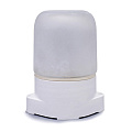 Светильник для бани, General Lighting Systems, GCF-SNP-60-E27-IP65-W,4377, 60 Вт, E27, на 1 лампочку, IP65, НПБ-400, КСС-002, 230В, пластик, белый, 437783