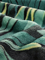 Плед 2-спальный, 180х200 см, велсофт жаккард, 100% полиэстер, Silvano, Пальмовый лист, зеленый, 180/142-CLF/LA - фото 6