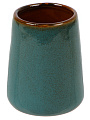 Стакан для зубных щеток, 9х9х11.3 см, керамика, малахит глянцевый, Y4-9875 - фото 3