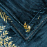 Плед евро, 200х220 см, 100% полиэстер, Silvano, Листья папоротника, серый, SP-168 - фото 3