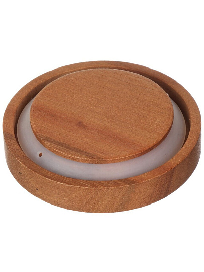 Банка для сыпучих продуктов, стекло, 0.25 л, 9х7 см, с крышкой, Y4-9009