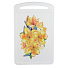Доска разделочная пластиковая Idea Желтый цветок М 1574, 24х15 см - фото 2