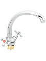 Смеситель для кухни, G.lauf, с кран-буксой, хром, QTZ4-B856