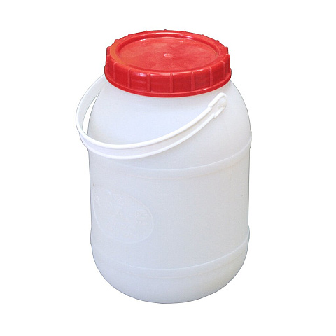 Канистра-бидон пластик, пищевая, 3 л, круглая, в ассортименте, М149, Альтернатива
