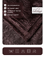 Плед евро, 200х220 см, велсофт жаккард, 100% полиэстер, Silvano, Fresco, коричневый, 200/148-FRE/LA - фото 6