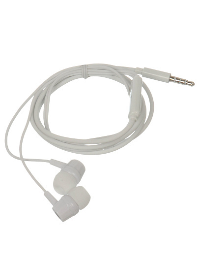 Наушники- гарнитура Vixion, VS-30, GS-00029015, внутриканальные, белая