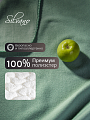 Плед 1.5-спальный, 110х150 см, флис, 100% полиэстер, Silvano, зеленый однотонный - фото 6