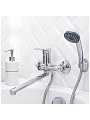 Смеситель для ванны, РМС, с картриджем, хром, SL86-006E