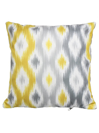 Подушка декоративная, 40х40 см, Ромбы, 100% полиэстер